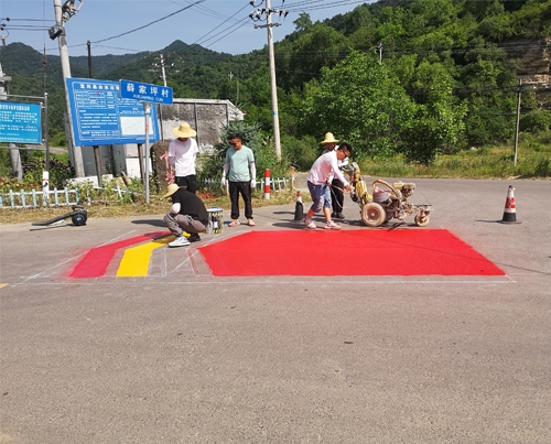 咸阳道路标线