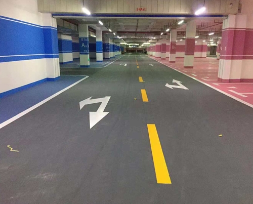 停车场标线