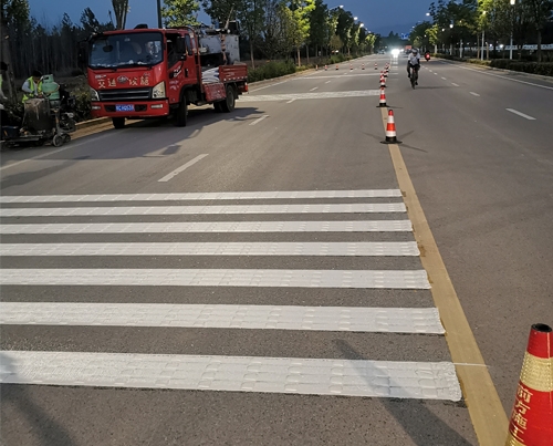 宝鸡道路标线