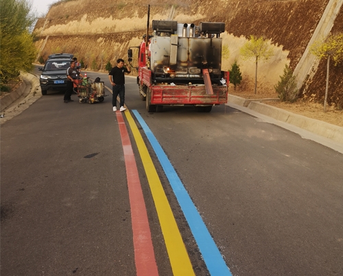 兰州道路划线